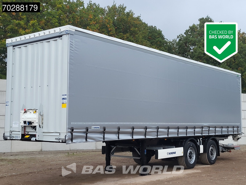 Krone SD NEW Tailgate City Lift + Steeringaxle - Planenauflieger: das Bild 1 Krone SD NEW Tailgate City Lift + Steeringaxle - Planenauflieger: das Bild 1