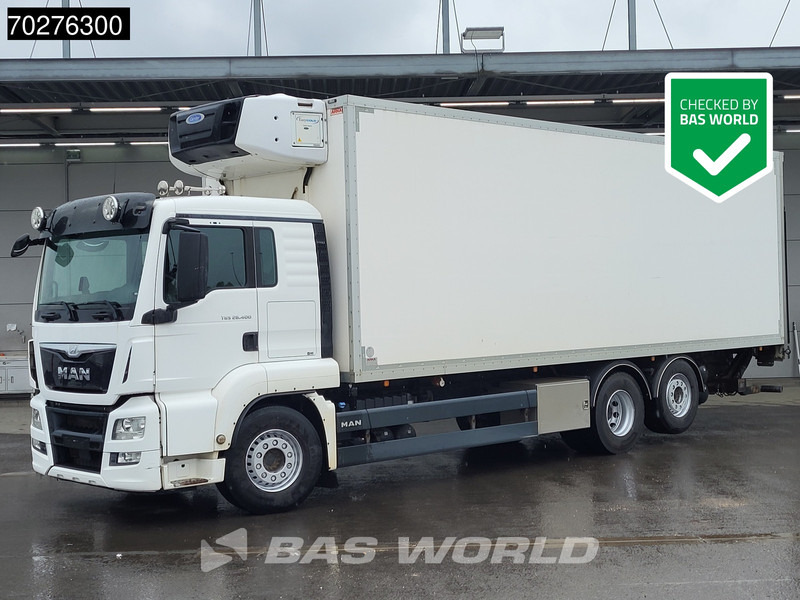 MAN TGS 26.400 6X2 Carrier Supra Tailgate Navi Xenon Lift Axle Euro 6 - Kühlkoffer LKW: das Bild 1 MAN TGS 26.400 6X2 Carrier Supra Tailgate Navi Xenon Lift Axle Euro 6 - Kühlkoffer LKW: das Bild 1