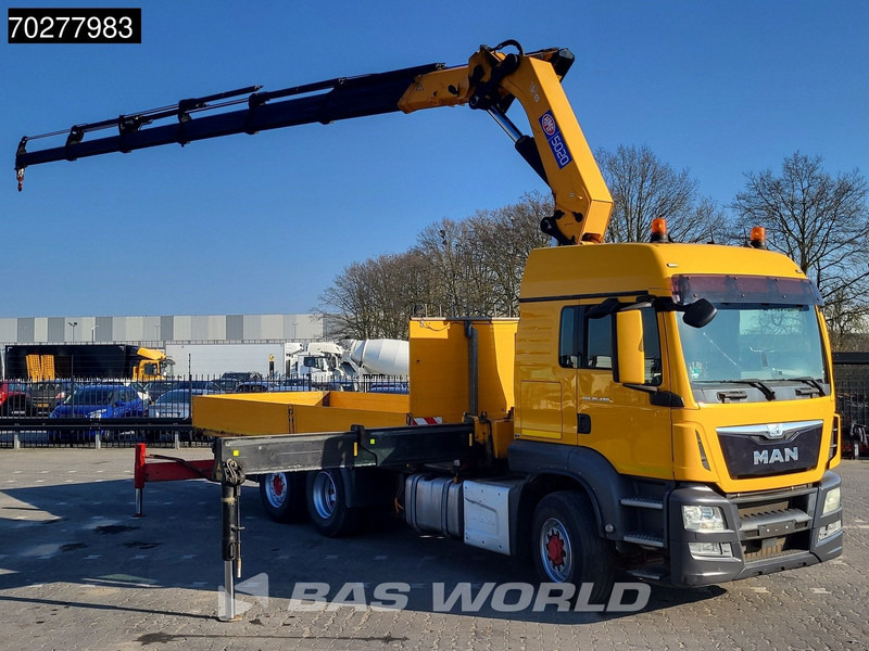 MAN TGS 26.480 6X4 HMF 5020-K6 Crane Kran Hydrodrive Lift+Lenkachse Euro 6 - Pritsche LKW, Autokran: das Bild 5 MAN TGS 26.480 6X4 HMF 5020-K6 Crane Kran Hydrodrive Lift+Lenkachse Euro 6 - Pritsche LKW, Autokran: das Bild 5