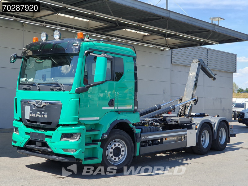 MAN TGS 28.510 6X2 Meiller RS21 65 Hooklift Lift-Axle Automatic Navi Retarder Euro 6 - Abrollkipper: das Bild 3 MAN TGS 28.510 6X2 Meiller RS21 65 Hooklift Lift-Axle Automatic Navi Retarder Euro 6 - Abrollkipper: das Bild 3