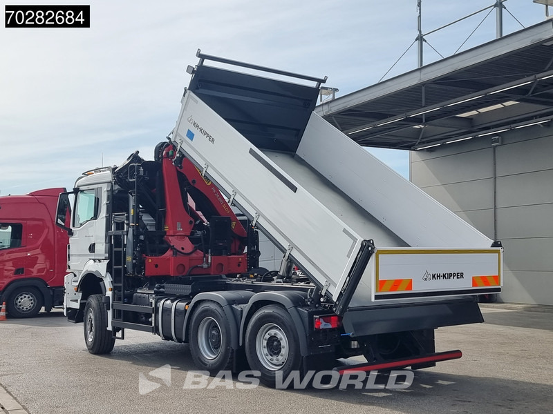 MAN TGS 28.520 6X4 Palfinger PK24001 SLD 5 Kran 2-way tipper Retarder Big-Axle Liftachse Euro 6 - Kipper, Autokran: das Bild 2 MAN TGS 28.520 6X4 Palfinger PK24001 SLD 5 Kran 2-way tipper Retarder Big-Axle Liftachse Euro 6 - Kipper, Autokran: das Bild 2