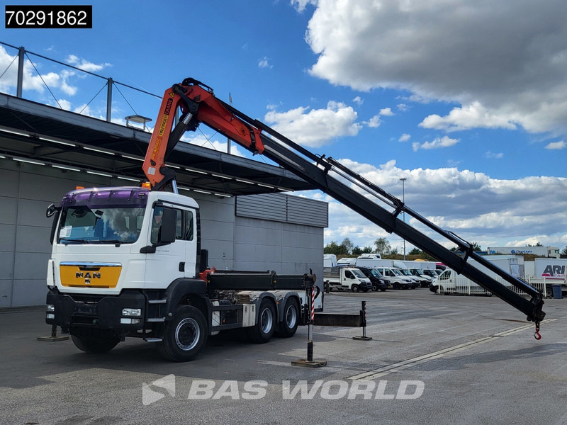 MAN TGS 33.480 6X4 Palfinger PK42505 Crane Fifth wheel Retarder Big-Axle Manual Euro 5 - Pritsche LKW, Autokran: das Bild 3 MAN TGS 33.480 6X4 Palfinger PK42505 Crane Fifth wheel Retarder Big-Axle Manual Euro 5 - Pritsche LKW, Autokran: das Bild 3