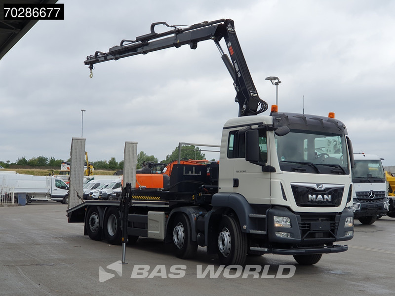 MAN TGS 35.360 8X2 HIAB X-Hiduo 158 BS-3 Crane Lift+lenkasche Machine transporter Euro 6 - Autotransporter LKW, Autokran: das Bild 3 MAN TGS 35.360 8X2 HIAB X-Hiduo 158 BS-3 Crane Lift+lenkasche Machine transporter Euro 6 - Autotransporter LKW, Autokran: das Bild 3