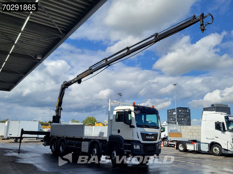 MAN TGS 35.400 8X4 Palfinger PK23002 SH Kran Crane Big-Axle Euro 6 - Pritsche LKW, Autokran: das Bild 3 MAN TGS 35.400 8X4 Palfinger PK23002 SH Kran Crane Big-Axle Euro 6 - Pritsche LKW, Autokran: das Bild 3