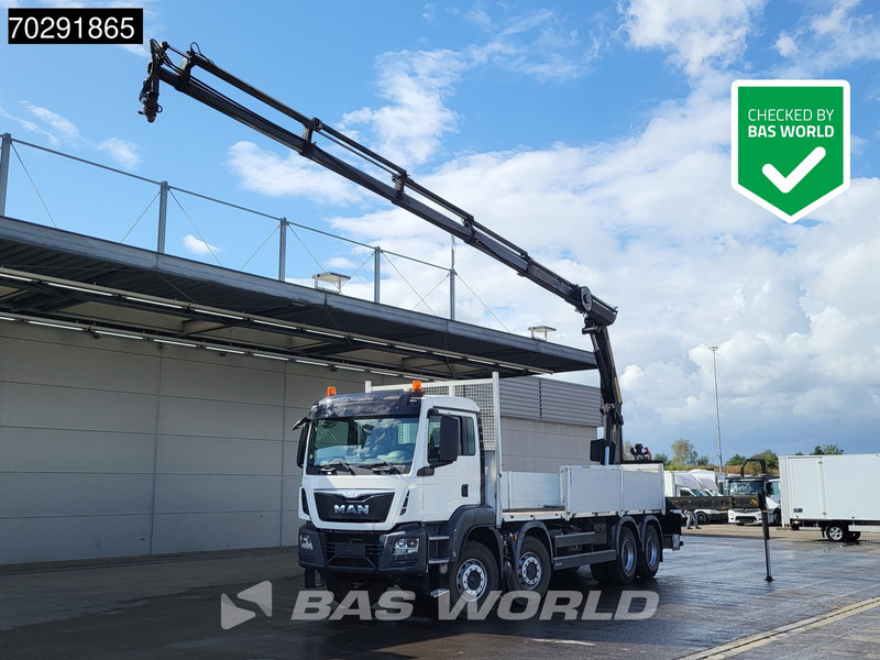 MAN TGS 35.400 8X4 Palfinger PK23002 SH Kran Crane Big-Axle Euro 6 - Pritsche LKW, Autokran: das Bild 1 MAN TGS 35.400 8X4 Palfinger PK23002 SH Kran Crane Big-Axle Euro 6 - Pritsche LKW, Autokran: das Bild 1