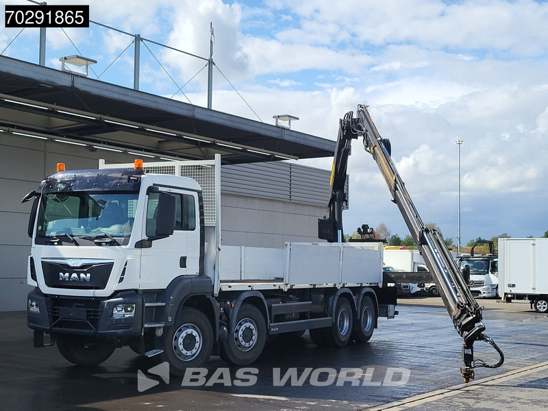 MAN TGS 35.400 8X4 Palfinger PK23002 SH Kran Crane Big-Axle Euro 6 - Pritsche LKW, Autokran: das Bild 5 MAN TGS 35.400 8X4 Palfinger PK23002 SH Kran Crane Big-Axle Euro 6 - Pritsche LKW, Autokran: das Bild 5