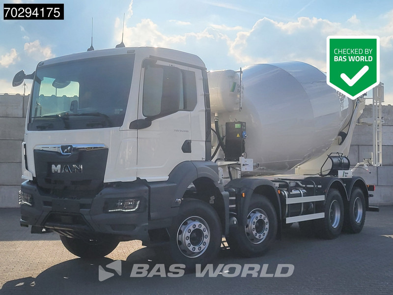 MAN TGS 41.440 8X4 New! 12m3 Stetter Mixer Big-Axle Steelsuspension Euro 6 - Fahrmischer: das Bild 1 MAN TGS 41.440 8X4 New! 12m3 Stetter Mixer Big-Axle Steelsuspension Euro 6 - Fahrmischer: das Bild 1