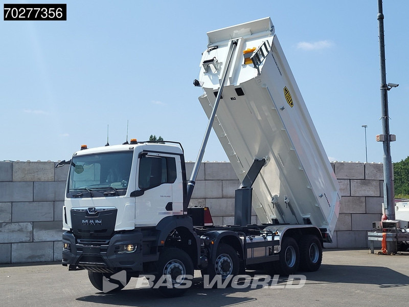 MAN TGS 41.480 8X6 NEW! 19m3 Meiller Tipper Big-Axle Steel suspension Automatic Euro 6 - Kipper: das Bild 2 MAN TGS 41.480 8X6 NEW! 19m3 Meiller Tipper Big-Axle Steel suspension Automatic Euro 6 - Kipper: das Bild 2