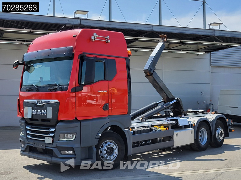 MAN TGX 26.470 TGX 6X2 21 Tonnes VDL hooklift Retarder Lift+Lenkachse ACC Navi Euro 6 - Abrollkipper: das Bild 2 MAN TGX 26.470 TGX 6X2 21 Tonnes VDL hooklift Retarder Lift+Lenkachse ACC Navi Euro 6 - Abrollkipper: das Bild 2