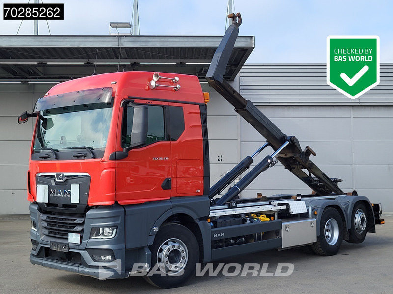 MAN TGX 26.470 TGX 6X2 VDL S-21-6200 ADR Retarder Lift+Lenkachse ACC Euro 6 - Abrollkipper: das Bild 1 MAN TGX 26.470 TGX 6X2 VDL S-21-6200 ADR Retarder Lift+Lenkachse ACC Euro 6 - Abrollkipper: das Bild 1