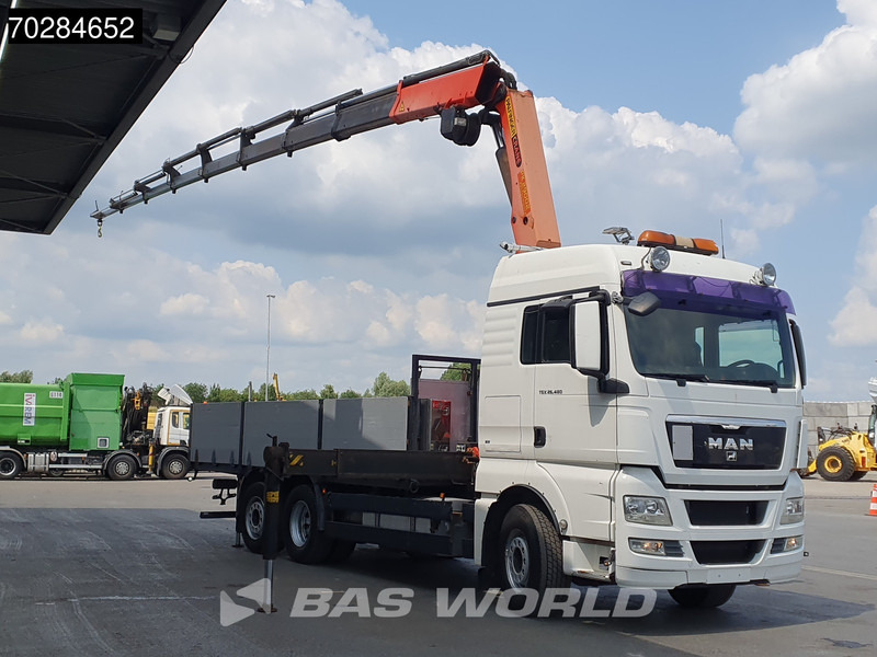 MAN TGX 26.480 TGX 6X2 Palfinger PK29002 Kran Crane 8 ext 2.5T winch Retarder Manual Euro 4 - Pritsche LKW, Autokran: das Bild 3 MAN TGX 26.480 TGX 6X2 Palfinger PK29002 Kran Crane 8 ext 2.5T winch Retarder Manual Euro 4 - Pritsche LKW, Autokran: das Bild 3