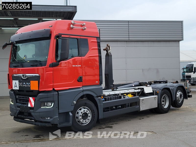 MAN TGX26.470 TGX 6X2 21 Tonnes VDL hooklift ADR Retarder Lift+Lenkachse ACC Navi Euro 6 - Abrollkipper: das Bild 3 MAN TGX26.470 TGX 6X2 21 Tonnes VDL hooklift ADR Retarder Lift+Lenkachse ACC Navi Euro 6 - Abrollkipper: das Bild 3