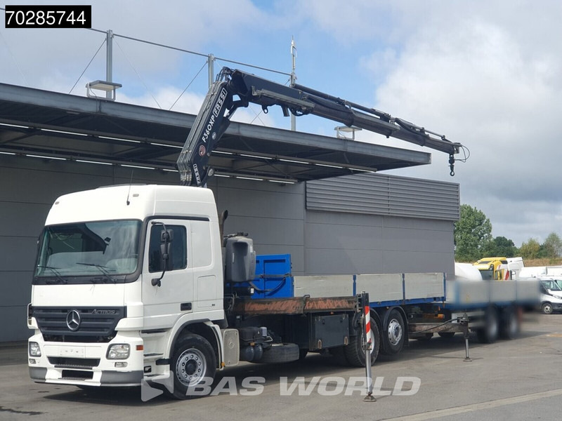 Mercedes-Benz Actros 2532 6X2 Fassi F330D3 Crane Kran Lift+steering Axle 3-Pedals Euro 3 - Pritsche LKW, Autokran: das Bild 5 Mercedes-Benz Actros 2532 6X2 Fassi F330D3 Crane Kran Lift+steering Axle 3-Pedals Euro 3 - Pritsche LKW, Autokran: das Bild 5