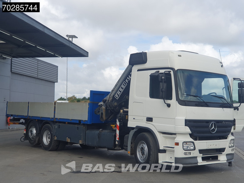 Mercedes-Benz Actros 2532 6X2 Fassi F330D3 Crane Kran Lift+steering Axle 3-Pedals Euro 3 - Pritsche LKW, Autokran: das Bild 2 Mercedes-Benz Actros 2532 6X2 Fassi F330D3 Crane Kran Lift+steering Axle 3-Pedals Euro 3 - Pritsche LKW, Autokran: das Bild 2