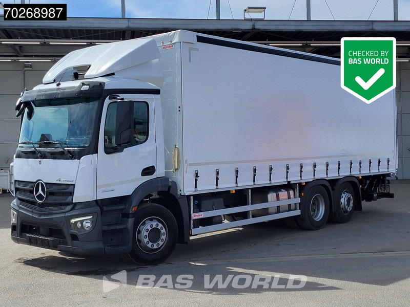 Mercedes-Benz Actros 2532 6X2 NEW 2000kg Ladebordwand Navi Lenkachse Euro 6 - Plane LKW: das Bild 1 Mercedes-Benz Actros 2532 6X2 NEW 2000kg Ladebordwand Navi Lenkachse Euro 6 - Plane LKW: das Bild 1