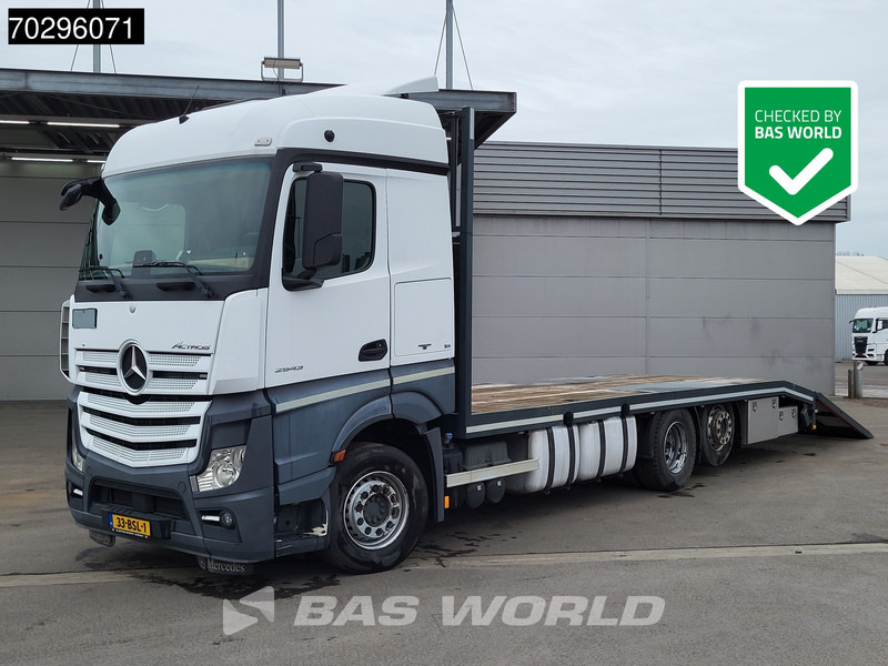 Mercedes-Benz Actros 2543 Actros 6X2 NL-Truck Machine transporter oprijwagen Retarder Lift-Axle ACC Euro 6 - Pritsche LKW: das Bild 1 Mercedes-Benz Actros 2543 Actros 6X2 NL-Truck Machine transporter oprijwagen Retarder Lift-Axle ACC Euro 6 - Pritsche LKW: das Bild 1