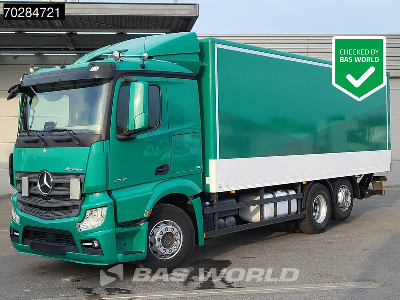 Mercedes-Benz Actros 2545 6X2 1500kg Ladebordwand Retarder Automatic Liftachse ACC Euro 6 - Koffer LKW: das Bild 1 Mercedes-Benz Actros 2545 6X2 1500kg Ladebordwand Retarder Automatic Liftachse ACC Euro 6 - Koffer LKW: das Bild 1