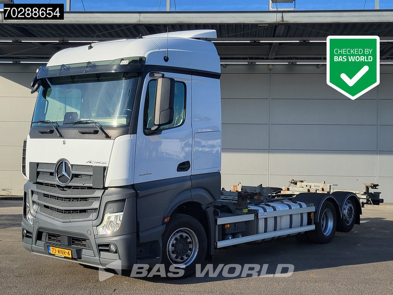 Mercedes-Benz Actros 2545 Actros 6X2 NL-Truck Retarder 2xTanks Lift-Axle ACC Xenon Navi Euro 6 - Containerwagen/ Wechselfahrgestell LKW: das Bild 1 Mercedes-Benz Actros 2545 Actros 6X2 NL-Truck Retarder 2xTanks Lift-Axle ACC Xenon Navi Euro 6 - Containerwagen/ Wechselfahrgestell LKW: das Bild 1