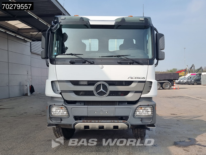 Pritsche LKW, Autokran Mercedes-Benz Actros 2641 6X4 Palfinger PK18002-EH Remote Full Steel Euro 5: das Bild 11