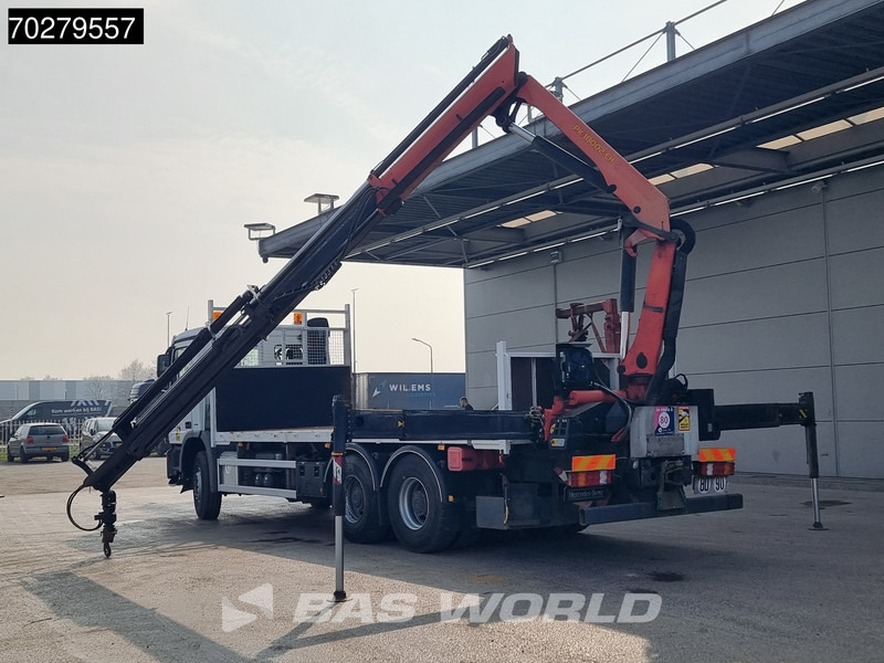 Pritsche LKW, Autokran Mercedes-Benz Actros 2641 6X4 Palfinger PK18002-EH Remote Full Steel Euro 5: das Bild 6