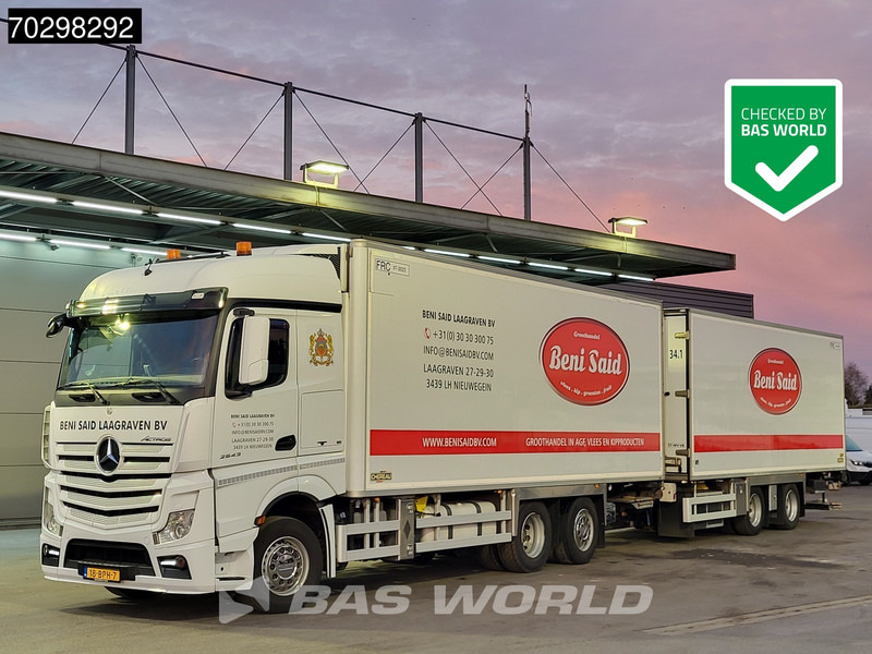 Mercedes-Benz Actros 2643 6X2 NL-Combi Frigoblock FB-FIL2 2tons Ladebordwand Retarder Automatic Xenon - Kühlkoffer LKW: das Bild 1 Mercedes-Benz Actros 2643 6X2 NL-Combi Frigoblock FB-FIL2 2tons Ladebordwand Retarder Automatic Xenon - Kühlkoffer LKW: das Bild 1