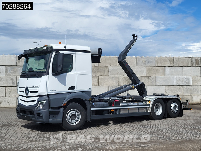 Mercedes-Benz Actros 2745 6X2 NEW! Meiller RS21-70 Hooklift Retarder Lift+Steering Axle PPC Navi - Abrollkipper: das Bild 5 Mercedes-Benz Actros 2745 6X2 NEW! Meiller RS21-70 Hooklift Retarder Lift+Steering Axle PPC Navi - Abrollkipper: das Bild 5