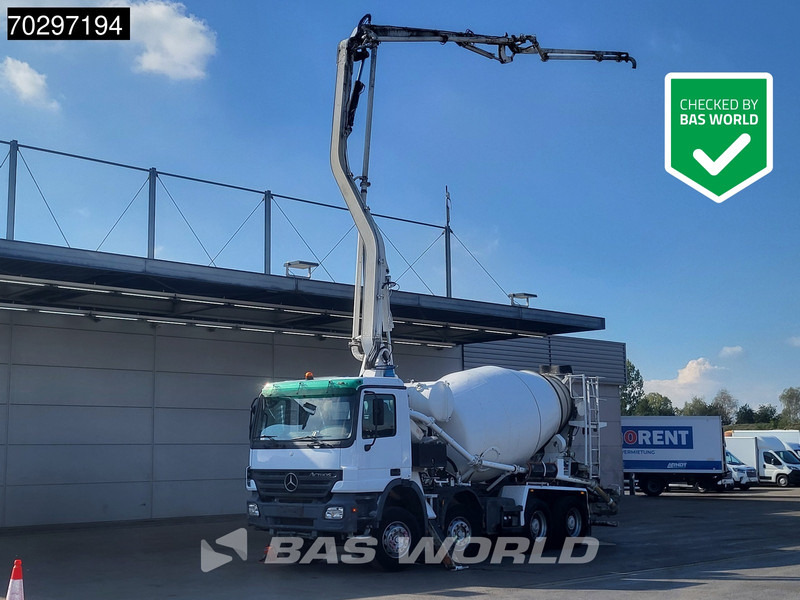 Mercedes-Benz Actros 3236 8X4 Mecbo M 23.3/100-BZ PUMI Big-Axle Steelsuspension 3-Pedals Euro 3 - Betonpumpe: das Bild 1 Mercedes-Benz Actros 3236 8X4 Mecbo M 23.3/100-BZ PUMI Big-Axle Steelsuspension 3-Pedals Euro 3 - Betonpumpe: das Bild 1