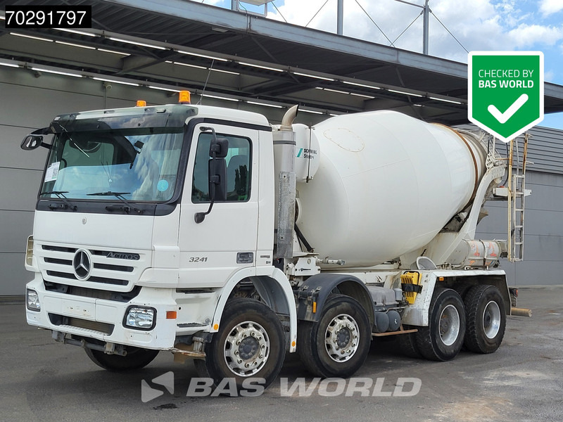 Mercedes-Benz Actros 3241 8X4 Retarder 9m3 Stetter Steelsuspension 3-Pedals Euro 4 - Fahrmischer: das Bild 1 Mercedes-Benz Actros 3241 8X4 Retarder 9m3 Stetter Steelsuspension 3-Pedals Euro 4 - Fahrmischer: das Bild 1