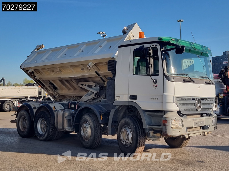 Mercedes-Benz Actros 4141 8X4 12m3 Meiller 2-way tipper steelsuspension Euro 4 - Kipper: das Bild 5 Mercedes-Benz Actros 4141 8X4 12m3 Meiller 2-way tipper steelsuspension Euro 4 - Kipper: das Bild 5