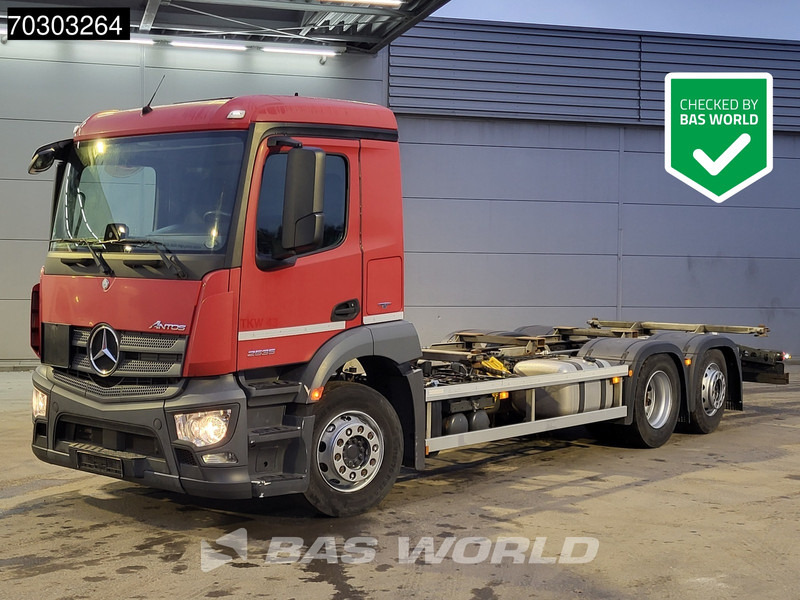 Mercedes-Benz Antos 2535 Antos 6X2 BDF ADR Full Air Suspension Lift+Steering Axle Automatic Euro 6 - Containerwagen/ Wechselfahrgestell LKW: das Bild 1 Mercedes-Benz Antos 2535 Antos 6X2 BDF ADR Full Air Suspension Lift+Steering Axle Automatic Euro 6 - Containerwagen/ Wechselfahrgestell LKW: das Bild 1
