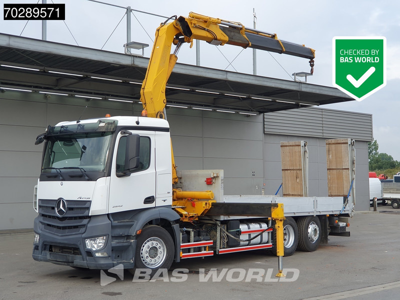 Mercedes-Benz Antos 2542 6X2 Fassi F330A023 Crane Kran Hydraulic ramps Retarder Lift+steering Euro 6 - Pritsche LKW, Autokran: das Bild 1 Mercedes-Benz Antos 2542 6X2 Fassi F330A023 Crane Kran Hydraulic ramps Retarder Lift+steering Euro 6 - Pritsche LKW, Autokran: das Bild 1