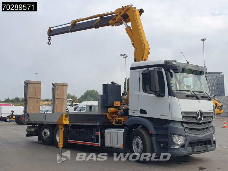 Mercedes-Benz Antos 2542 6X2 Fassi F330A023 Crane Kran Hydraulic ramps Retarder Lift+steering Euro 6 - Pritsche LKW, Autokran: das Bild 3 Mercedes-Benz Antos 2542 6X2 Fassi F330A023 Crane Kran Hydraulic ramps Retarder Lift+steering Euro 6 - Pritsche LKW, Autokran: das Bild 3
