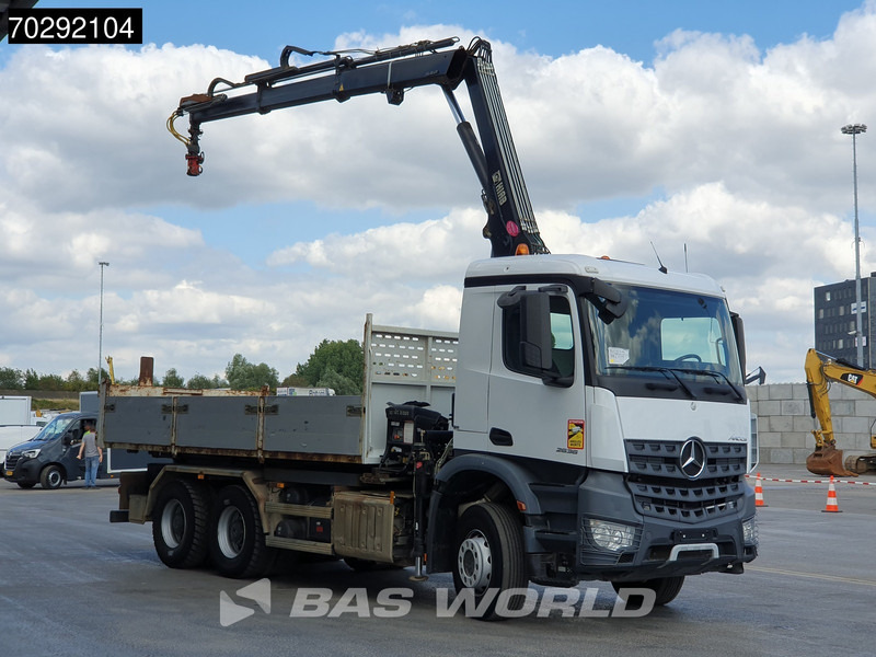 Mercedes-Benz Arocs 2636 Arocs 6X4 8m3 Forez Bennes Tipper HIAB 144 B-2 Hiduo Crane Steelsuspension Automatic Euro 6 - Kipper, Autokran: das Bild 3 Mercedes-Benz Arocs 2636 Arocs 6X4 8m3 Forez Bennes Tipper HIAB 144 B-2 Hiduo Crane Steelsuspension Automatic Euro 6 - Kipper, Autokran: das Bild 3
