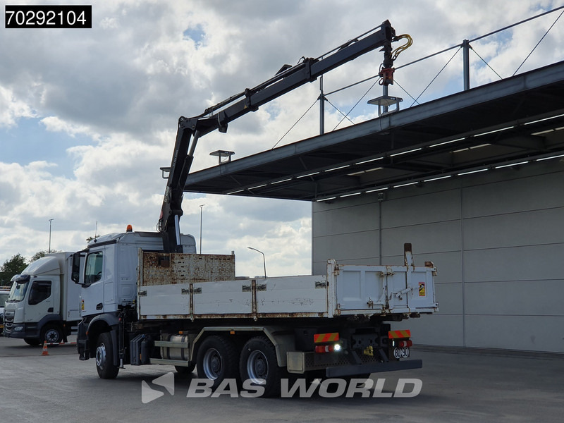 Mercedes-Benz Arocs 2636 Arocs 6X4 8m3 Forez Bennes Tipper HIAB 144 B-2 Hiduo Crane Steelsuspension Automatic Euro 6 - Kipper, Autokran: das Bild 2 Mercedes-Benz Arocs 2636 Arocs 6X4 8m3 Forez Bennes Tipper HIAB 144 B-2 Hiduo Crane Steelsuspension Automatic Euro 6 - Kipper, Autokran: das Bild 2