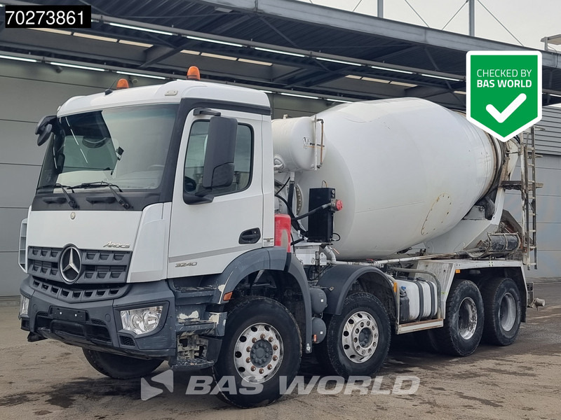 Mercedes-Benz Arocs 3240 8X4 9m3 Steelsuspension Automatic Alcoa's Euro 6 - Fahrmischer: das Bild 1 Mercedes-Benz Arocs 3240 8X4 9m3 Steelsuspension Automatic Alcoa's Euro 6 - Fahrmischer: das Bild 1