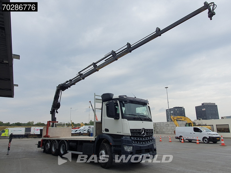 Mercedes-Benz Arocs 3240 8X4 HIAB 211E-6 HIPRO Big-Axle Lift+Steering Navi Euro 6 - Pritsche LKW, Autokran: das Bild 3 Mercedes-Benz Arocs 3240 8X4 HIAB 211E-6 HIPRO Big-Axle Lift+Steering Navi Euro 6 - Pritsche LKW, Autokran: das Bild 3
