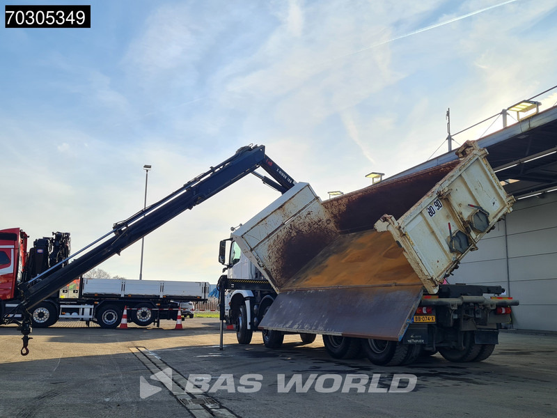 Mercedes-Benz Arocs 3240 8X4 HIAB X-HIDUO 188 E-2 Kran Crane 3-side tipper Big-Axle Euro 6 - Kipper, Autokran: das Bild 5 Mercedes-Benz Arocs 3240 8X4 HIAB X-HIDUO 188 E-2 Kran Crane 3-side tipper Big-Axle Euro 6 - Kipper, Autokran: das Bild 5