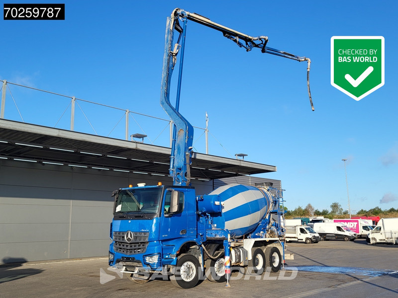 Mercedes-Benz Arocs 3251 8X4 PUMI Putzmeister TMM 24 + Liebherr 7m3 Mixer Retarder Euro 6 - Betonpumpe: das Bild 1 Mercedes-Benz Arocs 3251 8X4 PUMI Putzmeister TMM 24 + Liebherr 7m3 Mixer Retarder Euro 6 - Betonpumpe: das Bild 1