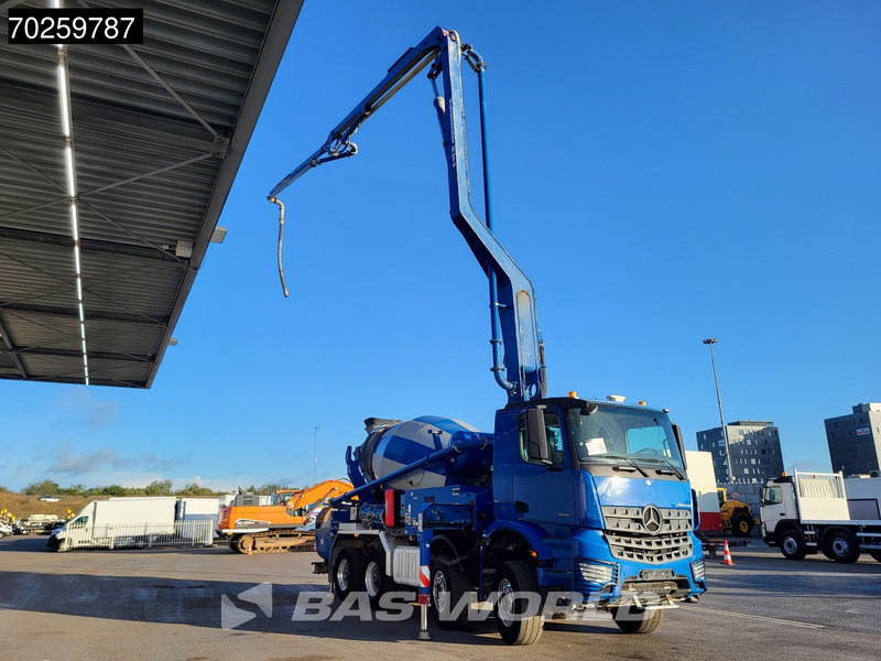 Mercedes-Benz Arocs 3251 8X4 PUMI Putzmeister TMM 24 + Liebherr 7m3 Mixer Retarder Euro 6 - Betonpumpe: das Bild 3 Mercedes-Benz Arocs 3251 8X4 PUMI Putzmeister TMM 24 + Liebherr 7m3 Mixer Retarder Euro 6 - Betonpumpe: das Bild 3