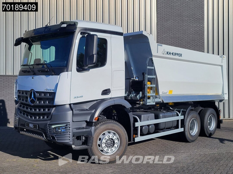 Mercedes-Benz Arocs 3345 6X4 NEW! 18m3 KH-Kipper Automatic Full Steel suspension Big-Axle Euro 3 - Kipper: das Bild 1 Mercedes-Benz Arocs 3345 6X4 NEW! 18m3 KH-Kipper Automatic Full Steel suspension Big-Axle Euro 3 - Kipper: das Bild 1