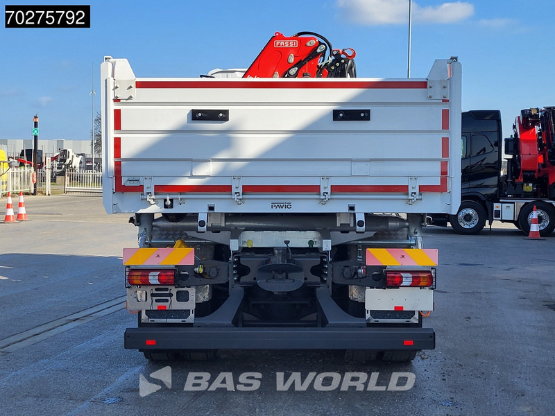 NEU: Kipper, Autokran Mercedes-Benz Arocs 3348 6X4 Fasi F195A.2.24 Kran 3 sided tipper 9m3 Big-Axle Navi Euro 6: das Bild 20