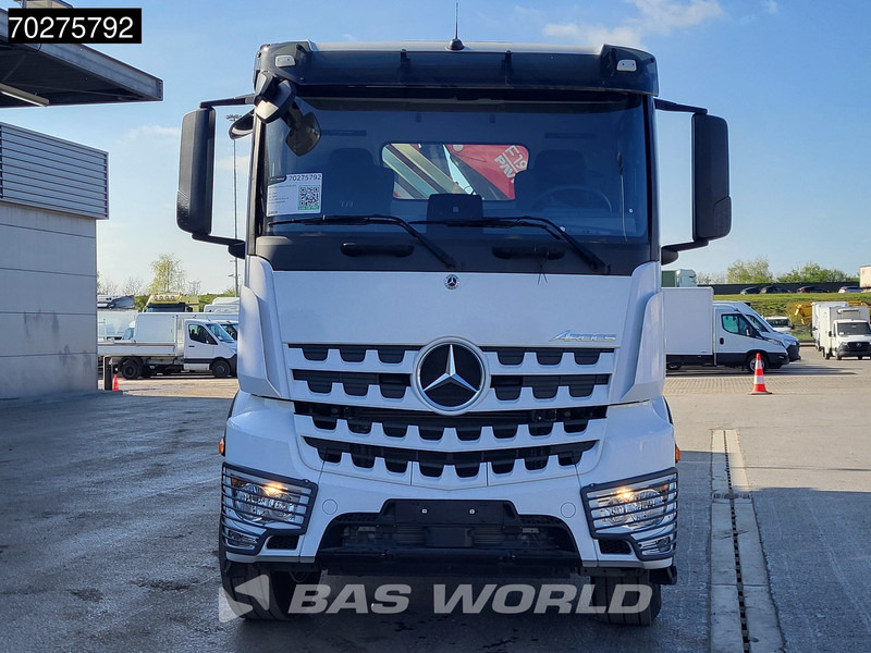 NEU: Kipper, Autokran Mercedes-Benz Arocs 3348 6X4 Fasi F195A.2.24 Kran 3 sided tipper 9m3 Big-Axle Navi Euro 6: das Bild 17