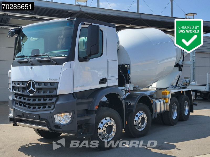 Mercedes-Benz Arocs 3743 8X4 NEW! 10m3 Mixer Big-Axle Steelsuspension Automatic Euro 6 - Fahrmischer: das Bild 1 Mercedes-Benz Arocs 3743 8X4 NEW! 10m3 Mixer Big-Axle Steelsuspension Automatic Euro 6 - Fahrmischer: das Bild 1