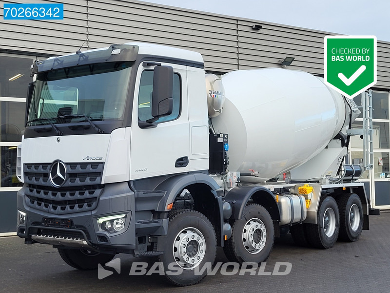 Mercedes-Benz Arocs 4140 8X4 NEW 10m3 Remmel mixer Big-Axle Steelsuspension Euro 3 - Fahrmischer: das Bild 1 Mercedes-Benz Arocs 4140 8X4 NEW 10m3 Remmel mixer Big-Axle Steelsuspension Euro 3 - Fahrmischer: das Bild 1