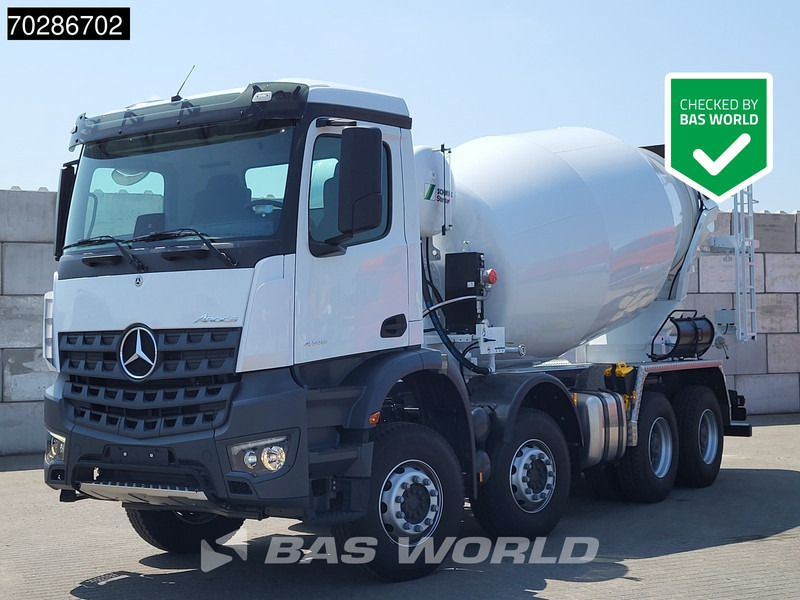 Mercedes-Benz Arocs 4145 8X4 NEW! 11m3 Schwing Stetter Mixer Manual Big-Axle Steel suspension Euro 3 - Fahrmischer: das Bild 1 Mercedes-Benz Arocs 4145 8X4 NEW! 11m3 Schwing Stetter Mixer Manual Big-Axle Steel suspension Euro 3 - Fahrmischer: das Bild 1