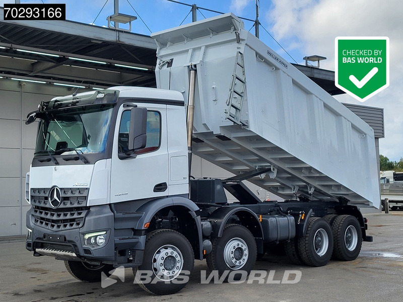 Mercedes-Benz Arocs 4245 8X4 New! 22m3 Meiller Kipper Big-Axle Steelsuspension Manual Euro 3 - Kipper: das Bild 1 Mercedes-Benz Arocs 4245 8X4 New! 22m3 Meiller Kipper Big-Axle Steelsuspension Manual Euro 3 - Kipper: das Bild 1