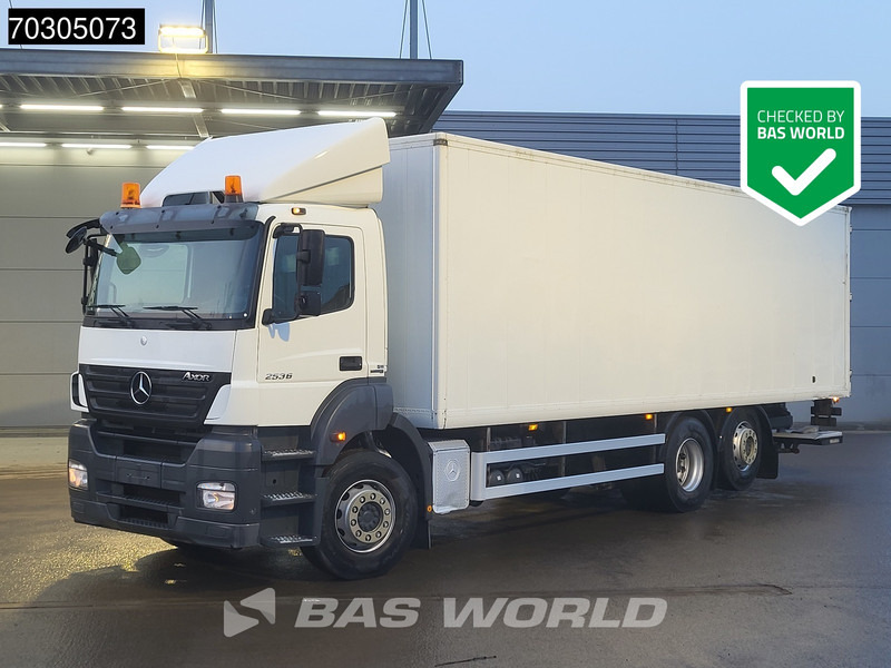 Mercedes-Benz Axor 2536 Axor 6X2 Lift+Steering Axle 1500kg Ladebordwand Automatic Euro 5 - Koffer LKW: das Bild 1 Mercedes-Benz Axor 2536 Axor 6X2 Lift+Steering Axle 1500kg Ladebordwand Automatic Euro 5 - Koffer LKW: das Bild 1