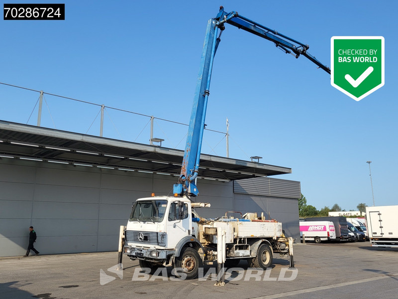 Mercedes-Benz SK 1922 4X2 Schwing Stetter KVM 26/22 Pump Steel Suspension Big-Axle Manual Euro 1 - Betonpumpe: das Bild 1 Mercedes-Benz SK 1922 4X2 Schwing Stetter KVM 26/22 Pump Steel Suspension Big-Axle Manual Euro 1 - Betonpumpe: das Bild 1