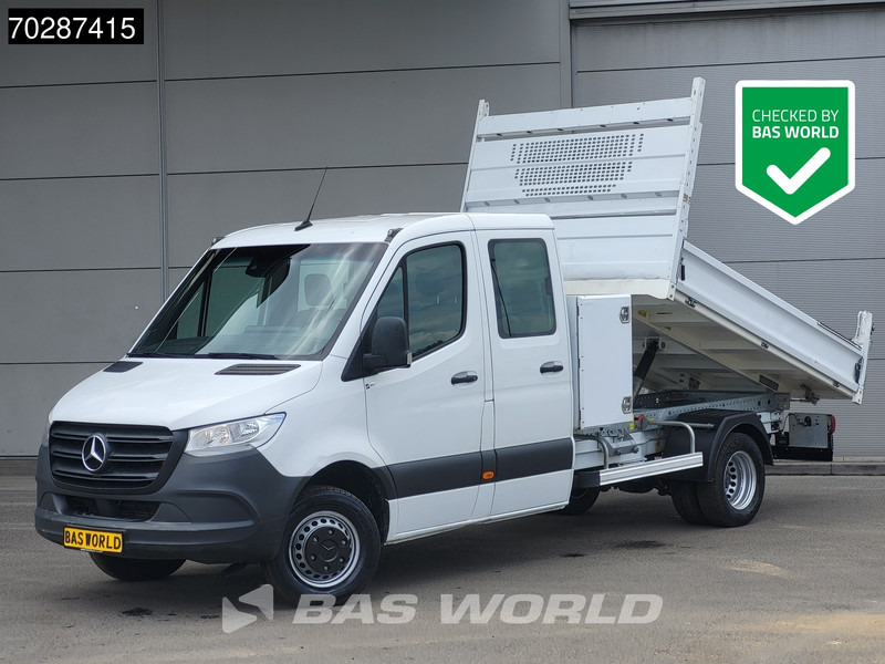 Mercedes-Benz Sprinter 514 CDI Kipper met Kist Dubbel Cabine Dubbellucht 3,5t Trekhaak Airco Cruise MBUX CarPlay Euro6 Tipper Benne Kieper 2m3 A/C Towb - Kipper Transporter: das Bild 1 Mercedes-Benz Sprinter 514 CDI Kipper met Kist Dubbel Cabine Dubbellucht 3,5t Trekhaak Airco Cruise MBUX CarPlay Euro6 Tipper Benne Kieper 2m3 A/C Towb - Kipper Transporter: das Bild 1