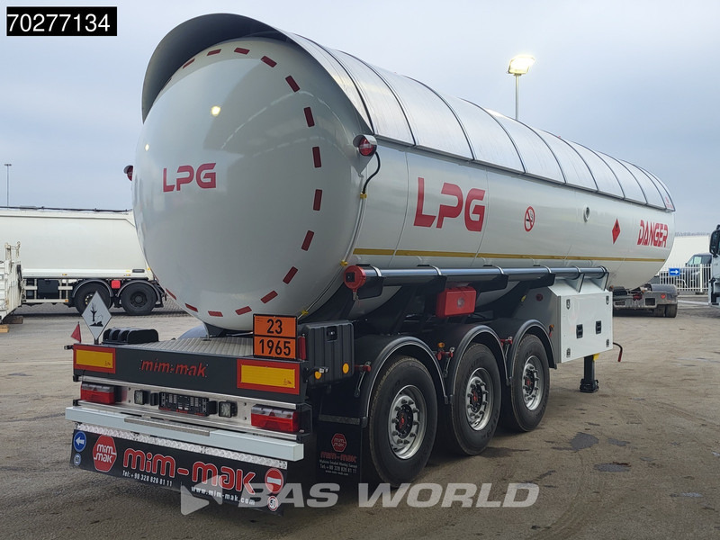 Mim-Mak LPG TRANSPORT TANK 3 axles NEW 48m3 Liftachse Gas ADR - Tankauflieger: das Bild 5 Mim-Mak LPG TRANSPORT TANK 3 axles NEW 48m3 Liftachse Gas ADR - Tankauflieger: das Bild 5